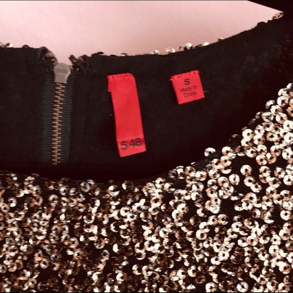 5|48 SAKS 5th avenue sequin dress/ Size S - Picture 5 of 6